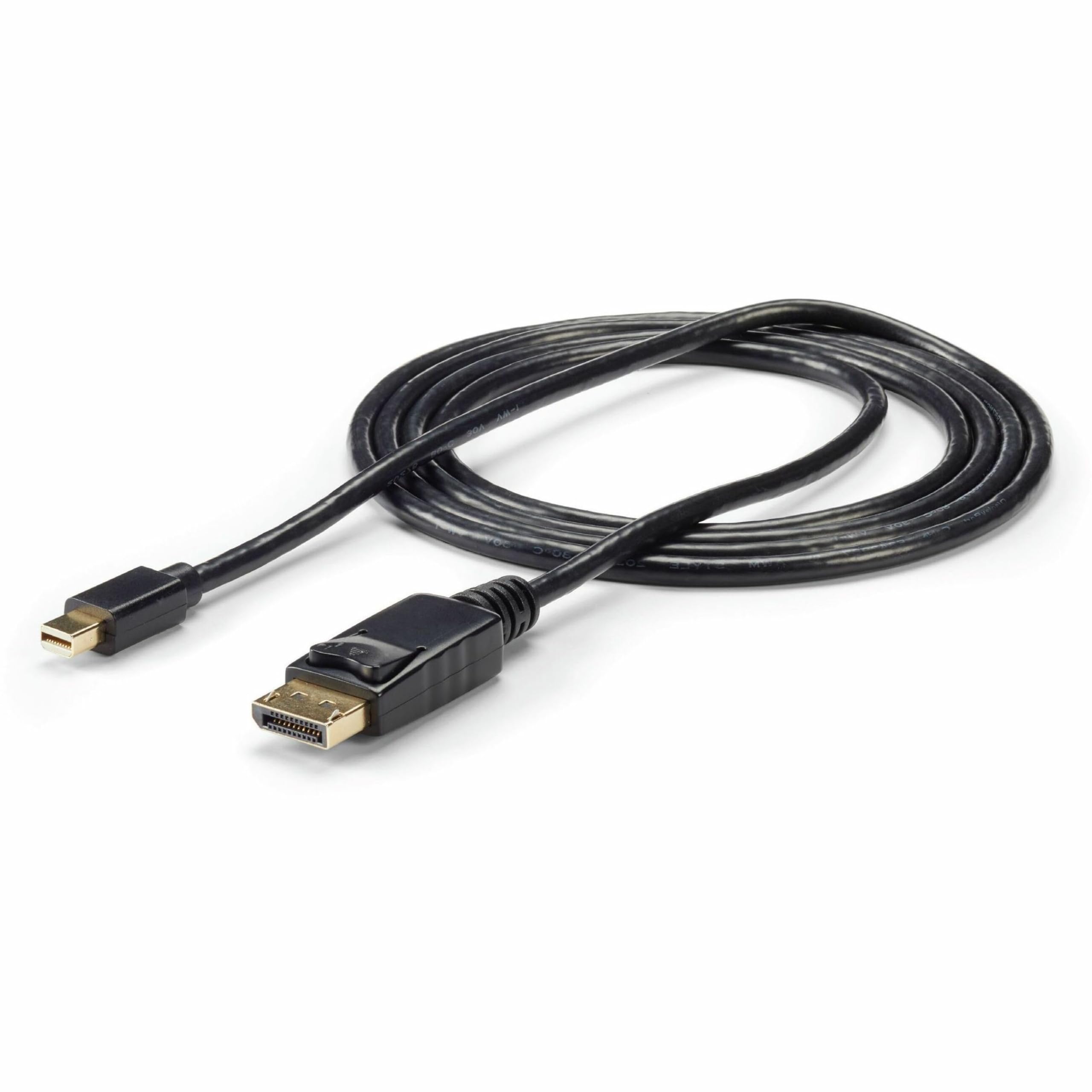 startech-com-c-ble-mini-displayport-vers-displayport-1-2-2-m-blanc-4k-mdp2dpmm2m image 7
