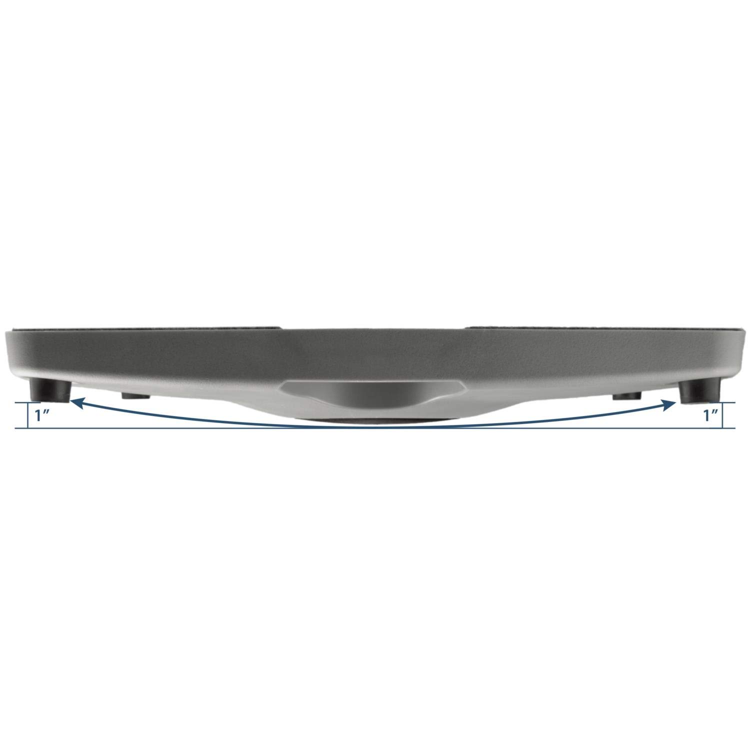 startech-com-balboard-planche-d-quilibre-pour-bureau-debout-gris image 3