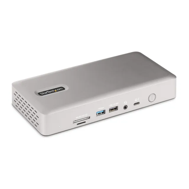 startech-com-st12mhdlan-series-station-d-accueil-thunderbolt-4-usb4-16-ports-qua image 1