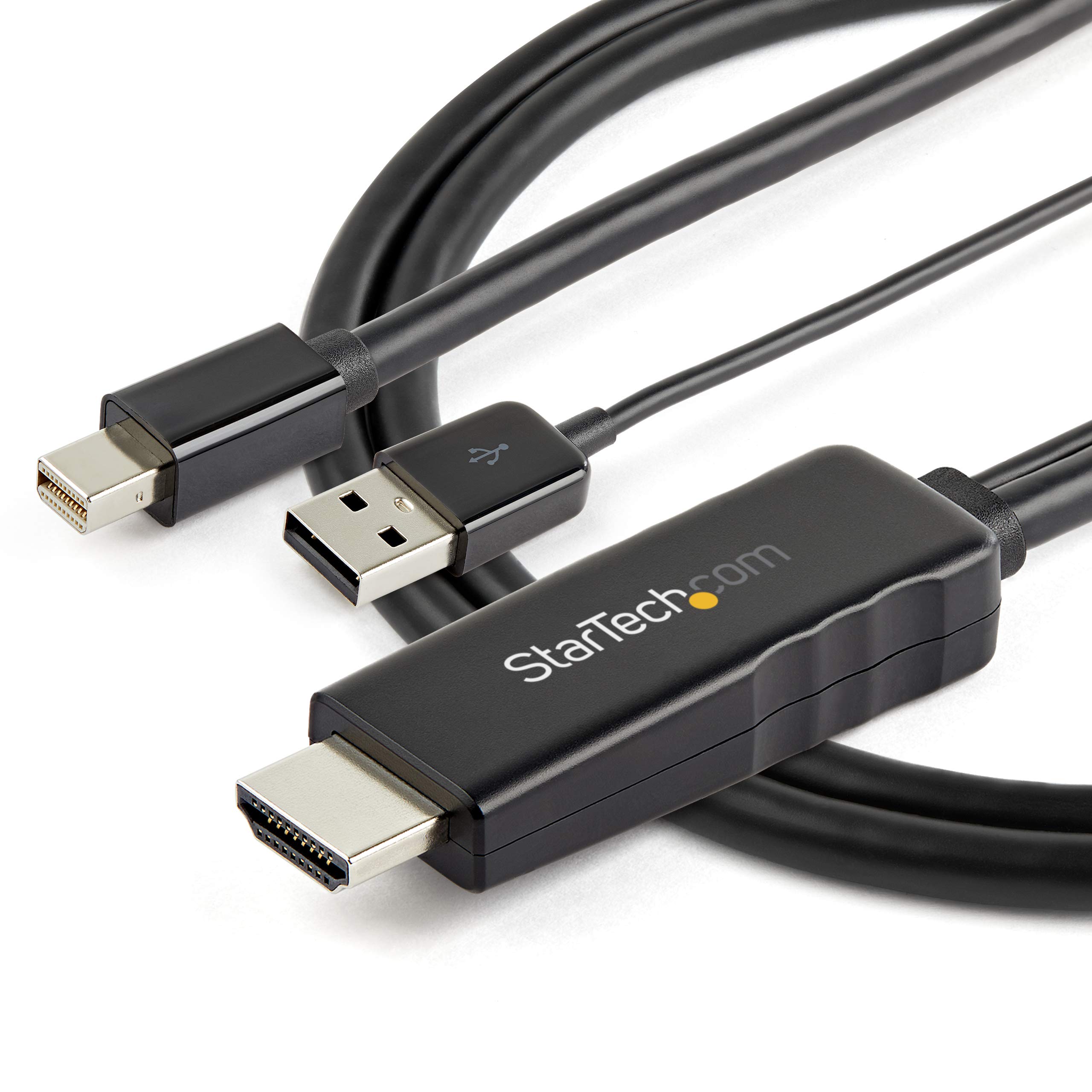 startech-com-c-ble-actif-hdmi-vers-mini-displayport-2m-4k-30hz-aliment-usb image 5