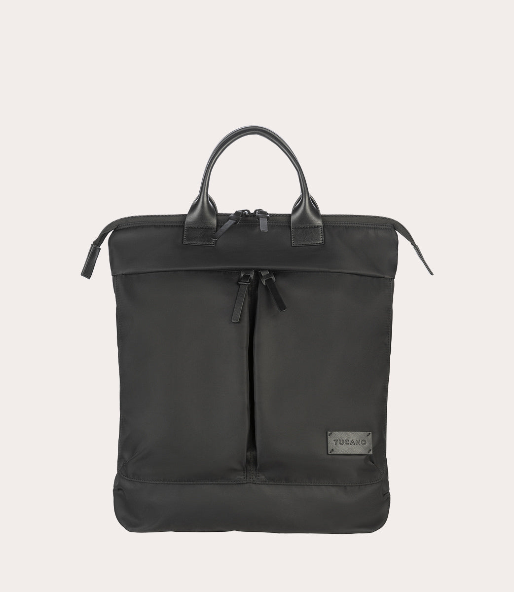 tucano-desert-premium-sac-dos-shopper-cuir-et-nylon-recycl-15-6 image 2