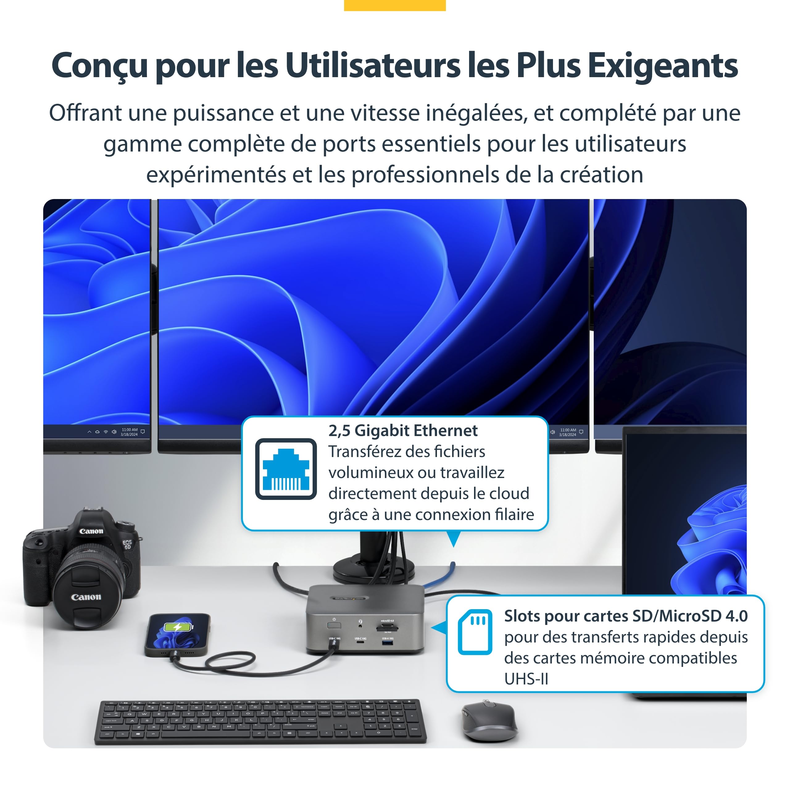 startech-com-st12mhdlan-series-station-d-accueil-thunderbolt-5-usb4-triple-4k-14 image 7