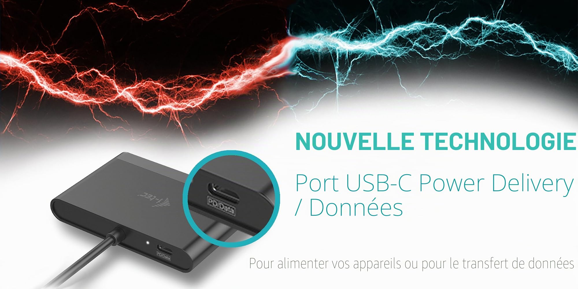 i-tec-adaptateur-usb-c-vers-hdmi-4k-2x-usb-3-0-usb-c-power-delivery image 2