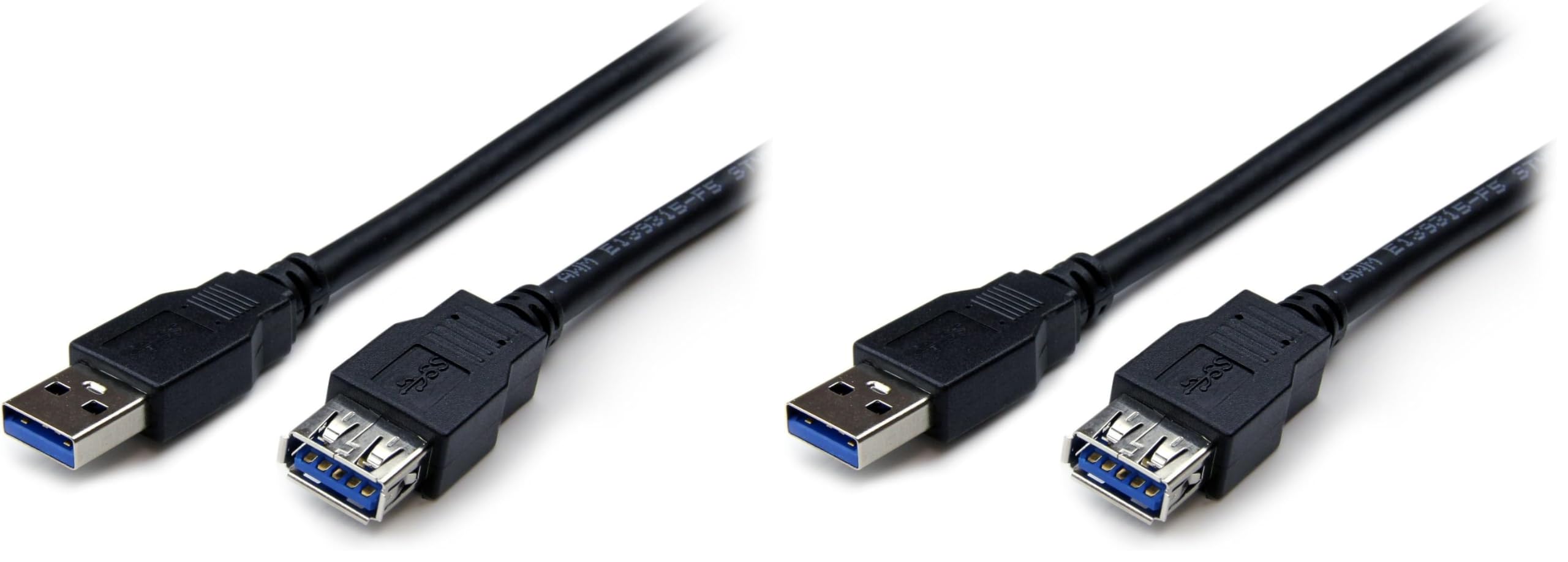 startech-com-pm1115xx-series-rallonge-usb-5gbps-2m-usb-a-m-f-noire-usb3sext2mbk image 3