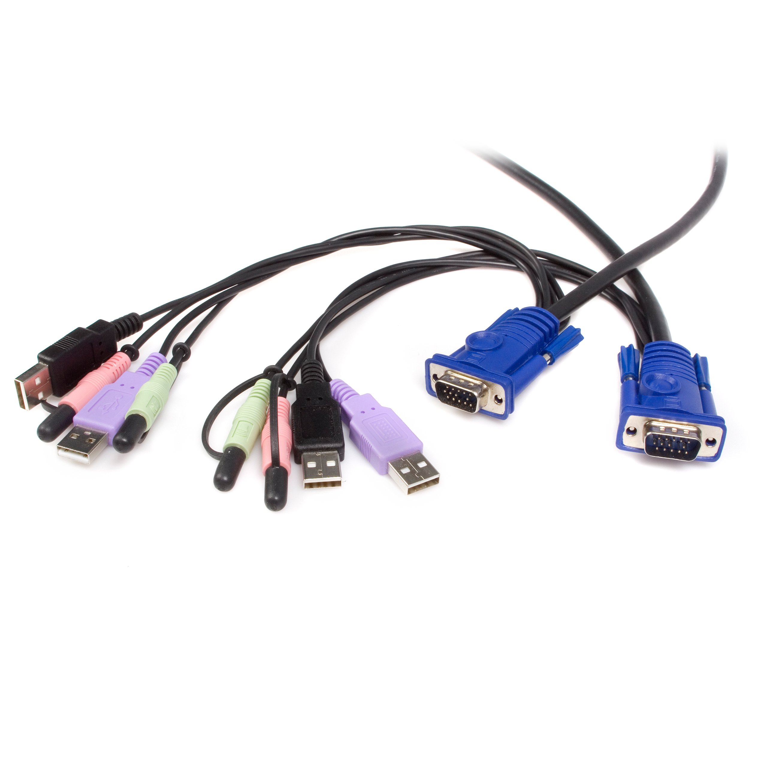 startech-com-sv215micusba-commutateur-kvm-c-ble-2-ports-vga-usb-et-audio image 3