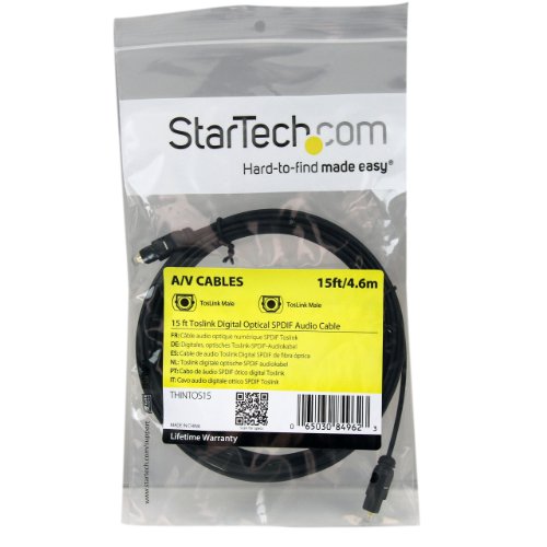 startech-com-thintos15-c-ble-audio-optique-toslink-fin-4-5-m-m-m image 7