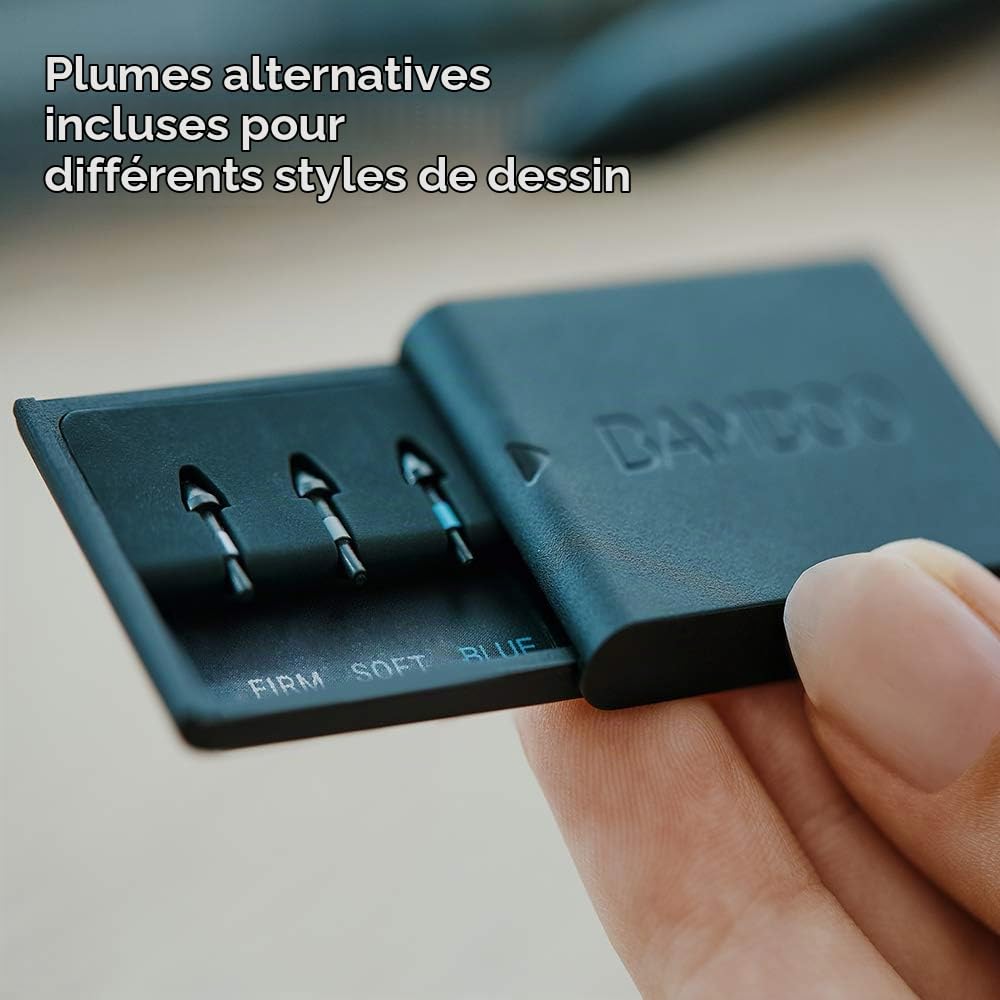wacom-bamboo-ink-plus-stylet-actif-noir-4096-niveaux-usb-c image 7