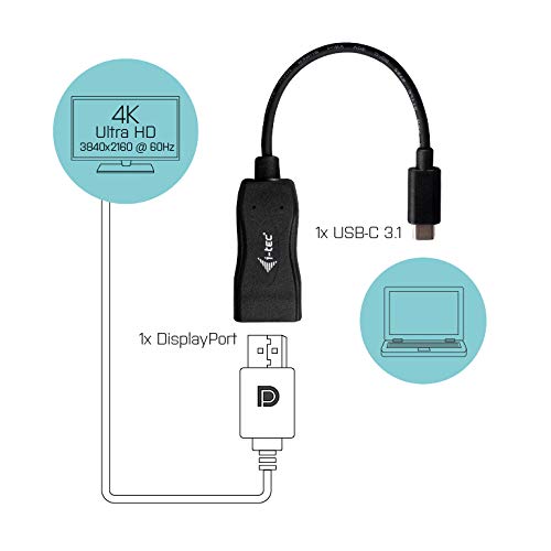 i-tec-solomon-adaptateur-usb-c-vers-displayport-4k-60hz image 3