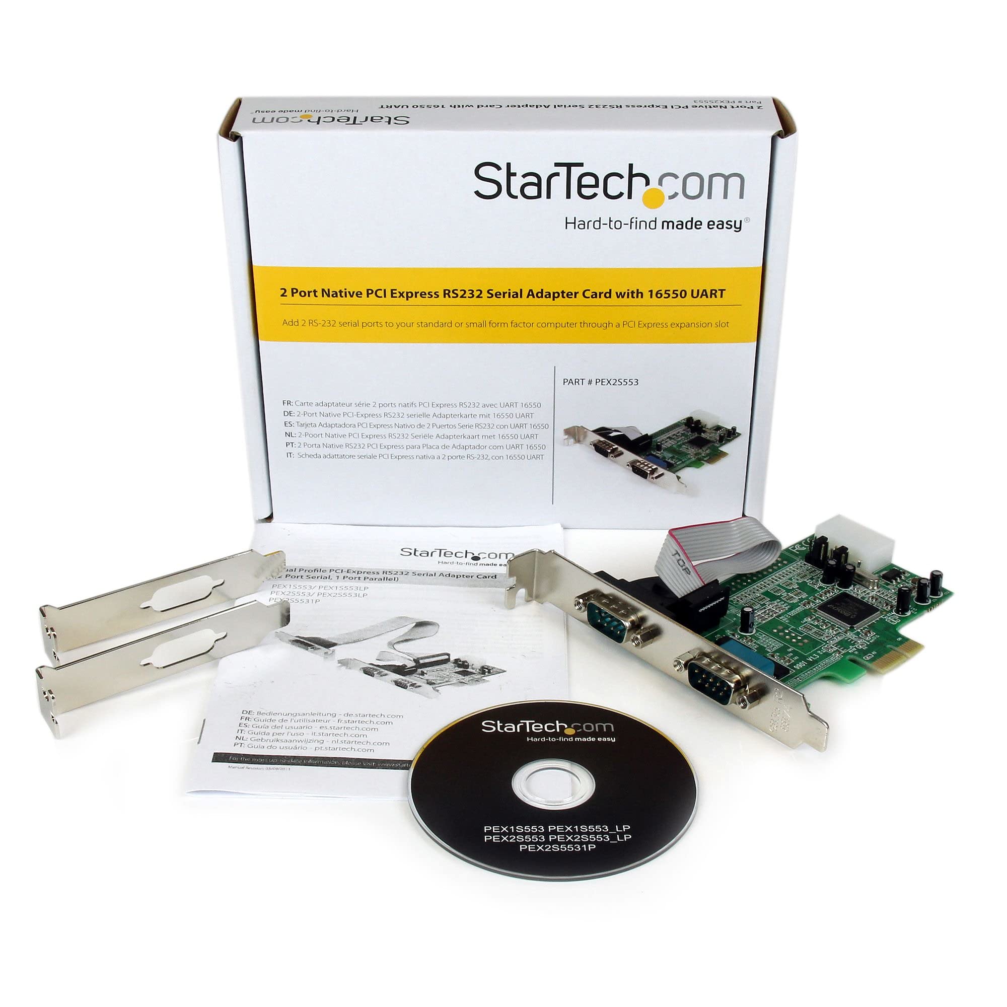 startech-com-pex2s553-carte-pci-express-2-ports-s-rie-rs232-db9 image 5